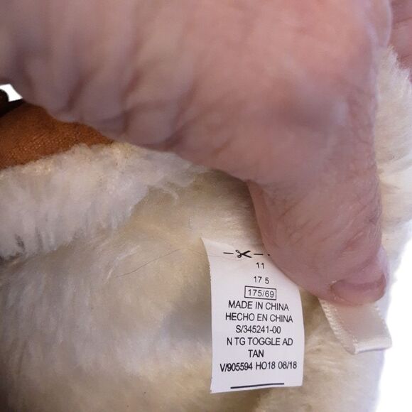 KIDS Boots Suede and Shearling  With Toggles size 11 - Picture 11 of 13